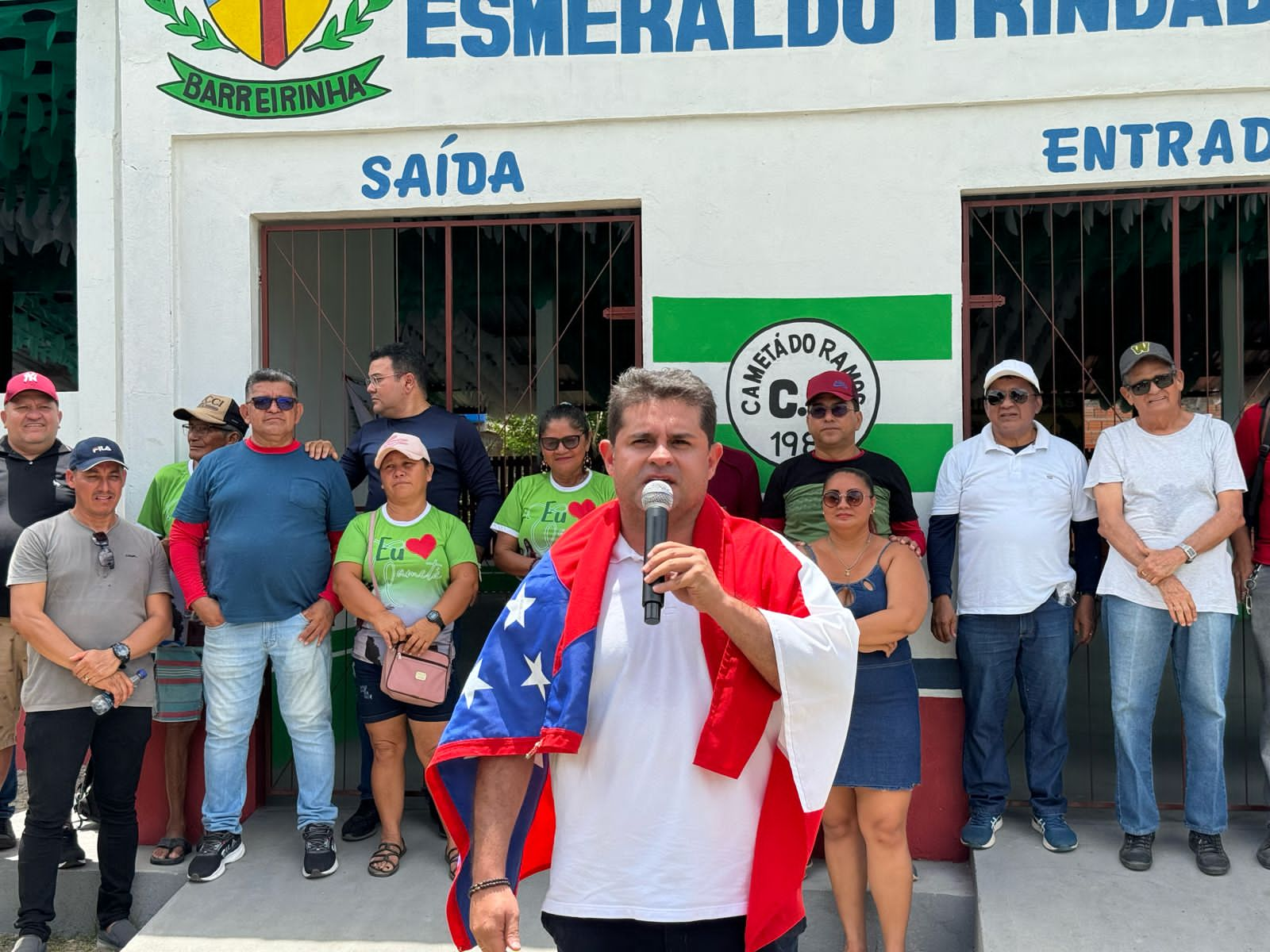 Prefeitura de Barreirinha inaugura Sede Social Esmeraldo Trindade no Distrito de Cametá do Ramos