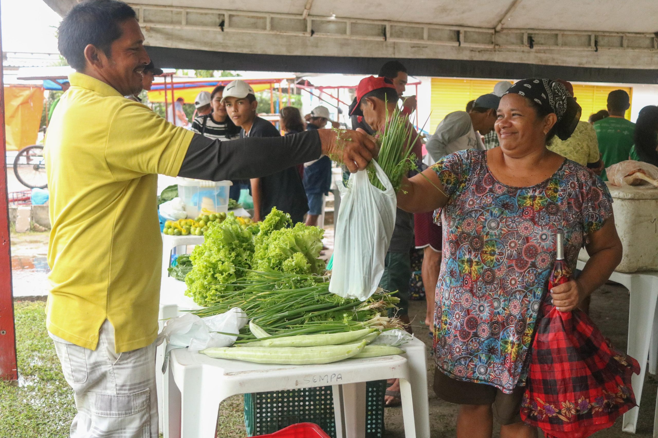 Prefeitura de Barreirinha realiza mais uma edição da Feira Livre da Agricultura, Cultura e Economia Criativa