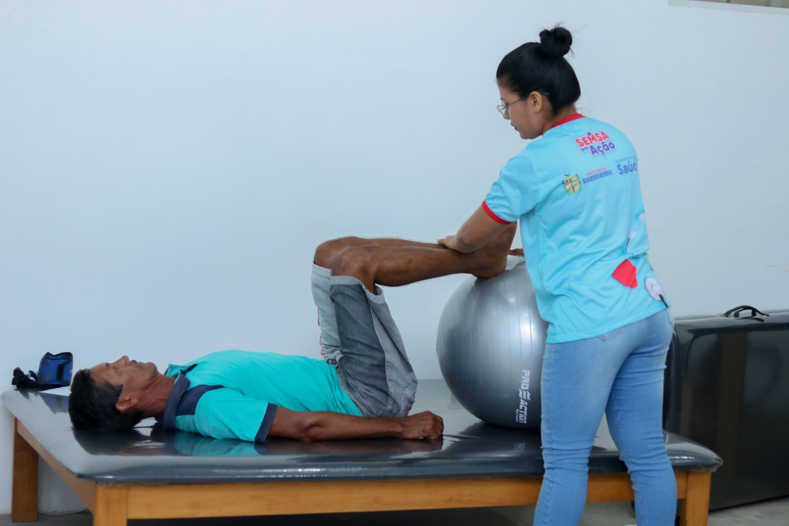 Mais de 200 atendimentos são realizados durante 1ª Semana de Fisioterapia de 2024
