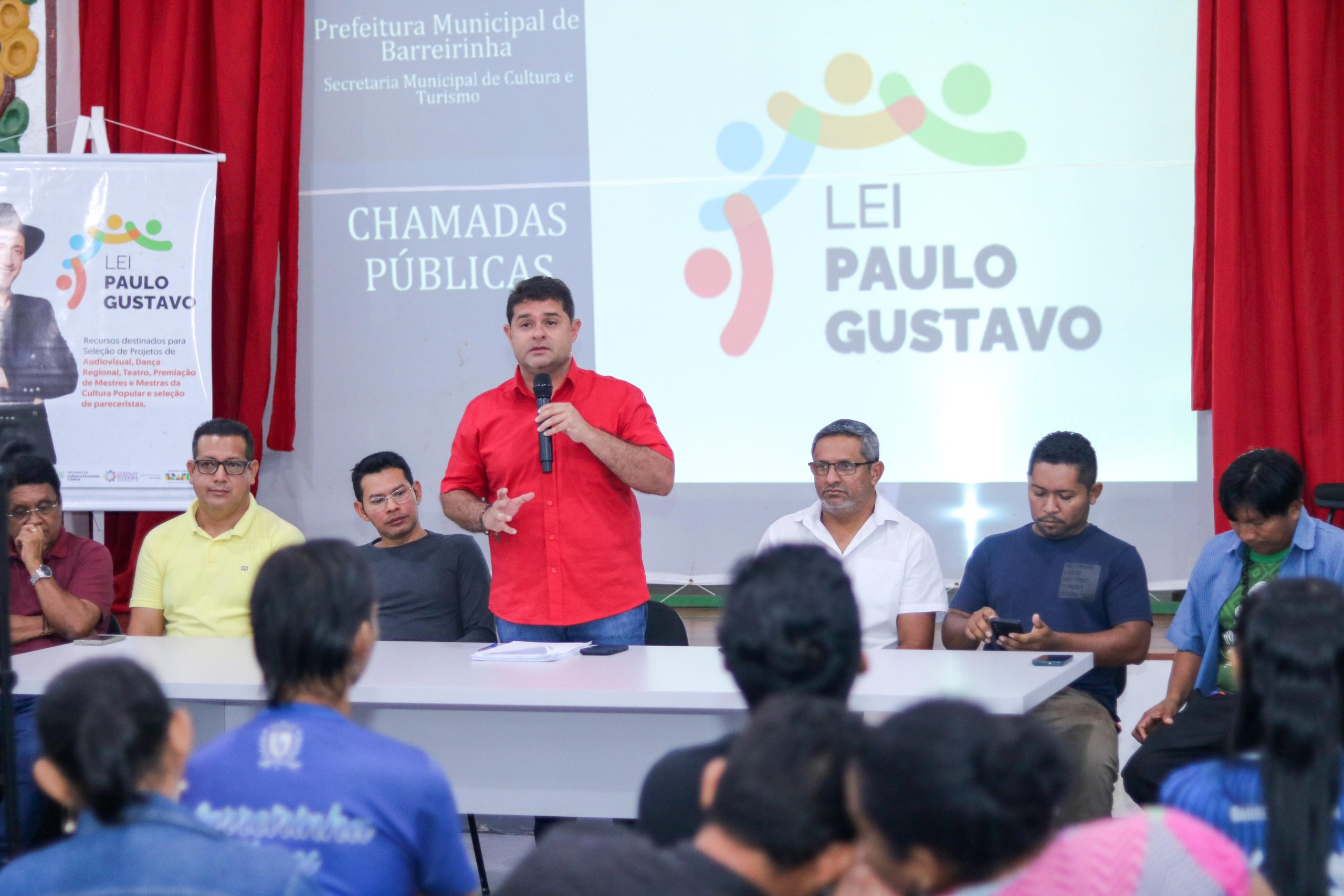 Prefeitura de Barreirinha realiza lançamento dos editais da Lei Paulo Gustavo